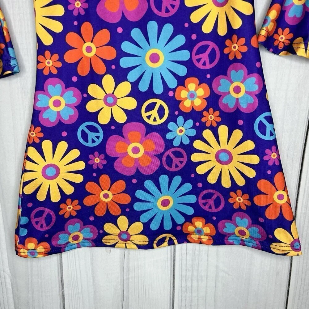 Besser Bay Floral Hippie Style Flared Dress Girls EUR 110 US 5